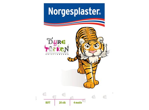 Norgesplaster Dyreparken 20 strips